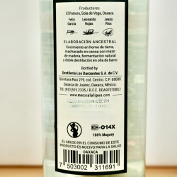 Alipus San Miguel Sola Mezcal Espadin y Arroqueño Destilado en Barro, 70 cl, 45.7 % vol.