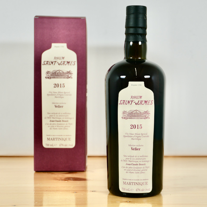 Saint James 2015 Rhum Agricole 6 Years 25th AOC Anniversary Velier, 70 cl, 47 % vol.