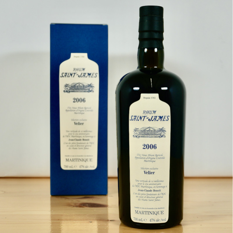 Saint James 2006 Rhum Agricole 15 Years 25th AOC Anniversary Velier, 70 cl, 47 % vol.