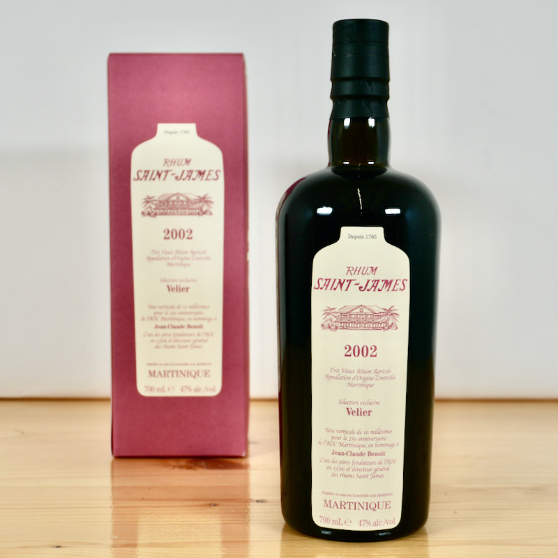 Saint James 2002 Rhum Agricole 19 Years 25th AOC Anniversary Velier, 70 cl, 47 % vol.