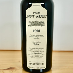 Saint James 1998 Rhum Agricole 20 Years 25th AOC Anniversary Velier, 70 cl, 47 % vol.