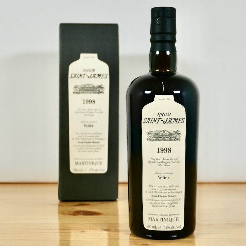 Saint James 1998 Rhum Agricole 20 Years 25th AOC Anniversary Velier, 70 cl, 47 % vol.