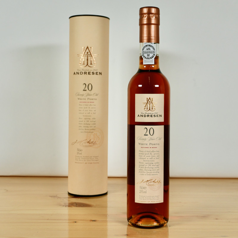 Andresen White Port 20 Years, 50 cl, 20 % vol.
