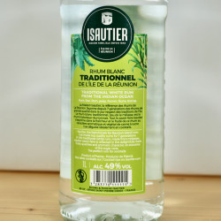 Isautier Blanc Traditionnel Rhum, 100 cl, 49 % vol.