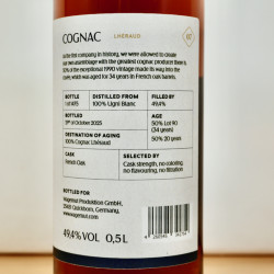 Wagemut The Spirit Traveller No.7, Lhéraud, King of Cognac, 50 cl, 49.4 % vol.