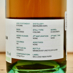 Jack Crap Spirits Honest Venezuela Rum 15 Years, 70 cl, 55 % vol.