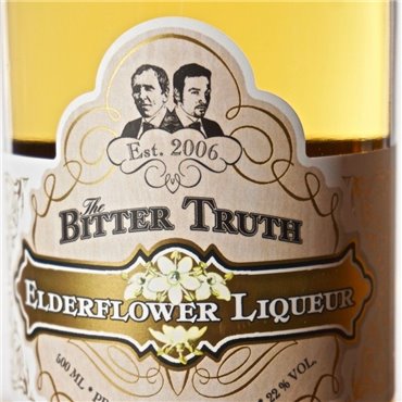 Liqueur - The Bitter Truth Elderflower / 50cl / 22% Liqueur 33,00 CHF