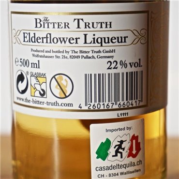 Liqueur - The Bitter Truth Elderflower / 50cl / 22% Liqueur 33,00 CHF