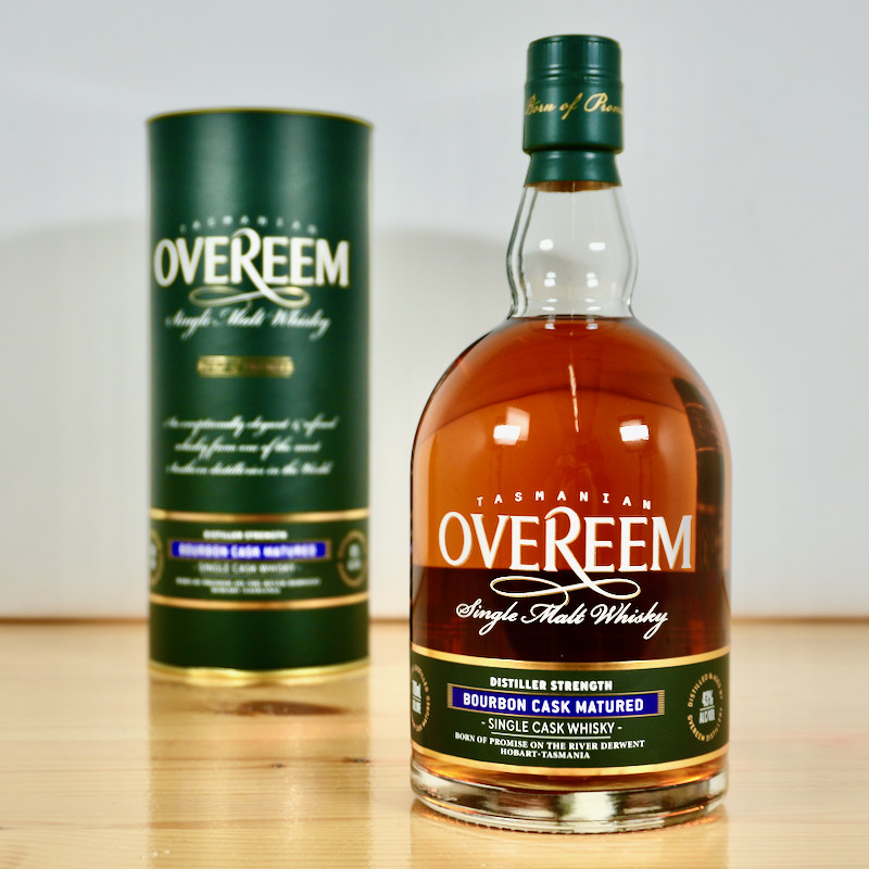 Overeem Australian Whisky Bourbon Cask Single Malt, 70 cl, 43 % vol.