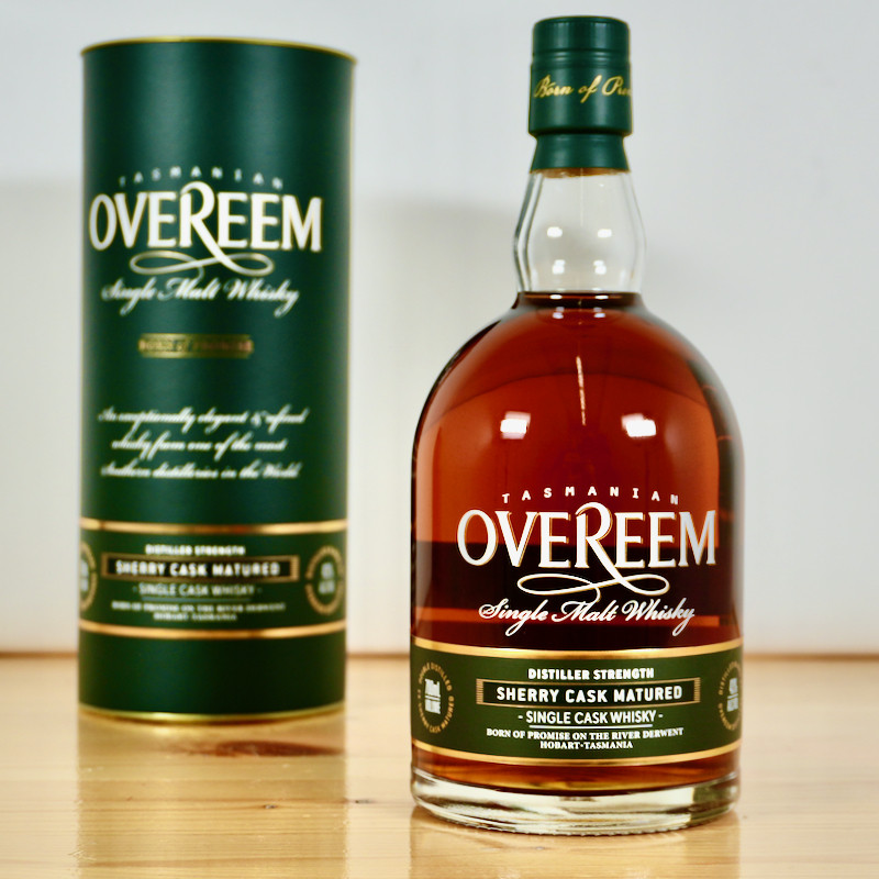 Overeem Australian Whisky Sherry Cask Single Malt, 70 cl, 43 % vol.