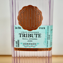 Le Tribute Mezcal Artesanal Joven Cenizo Durango, 70 cl, 45 % vol.