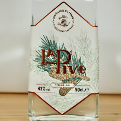Distillerie du Léman, La Pive Terroir Gin, 50 cl, 43 %, vol.
