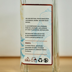 Distillerie du Léman, Gin du Léman, London Dry Gin, 50 cl, 40 %, vol.