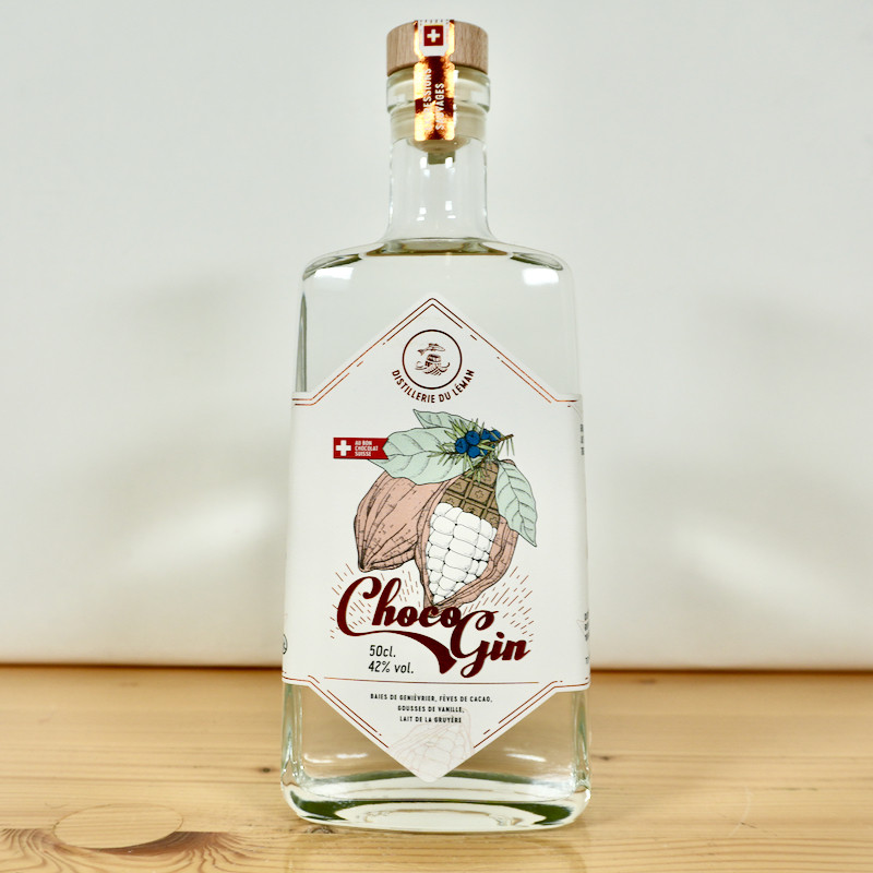Distillerie du Léman, Choco Gin, 50 cl, 42 %, vol.