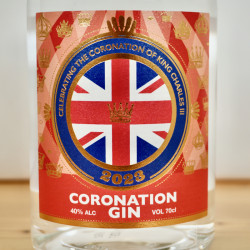 Coronation Gin - Real English Drinks Distillery, 70 cl, 40 % vol.