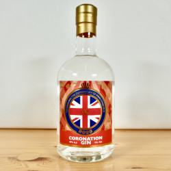Coronation Gin - Real English Drinks Distillery, 70 cl, 40 % vol.