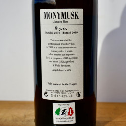 Rum - NRJ Monymusk 2010 MBS 9 Years / 70cl / 62%