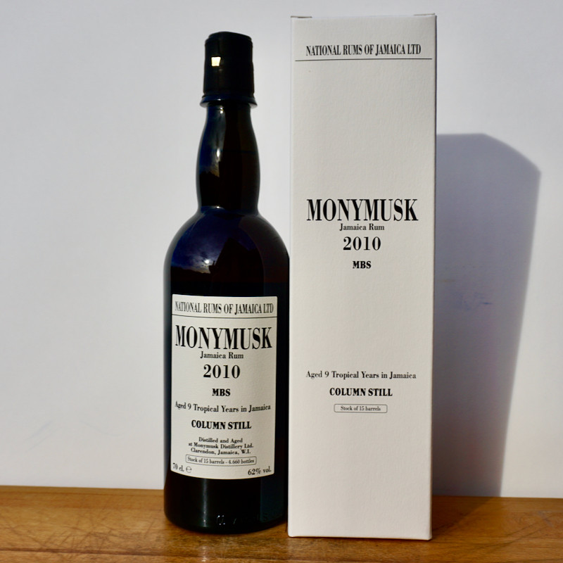 Rum - NRJ Monymusk 2010 MBS 9 Years / 70cl / 62%