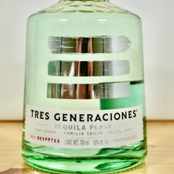 Tres Generaciones Familia Sauza Plata Tequila, 70 cl, 38 % vol.