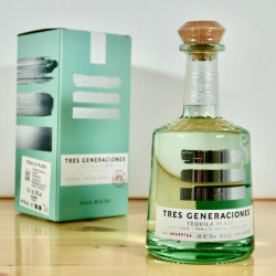 Tres Generaciones Familia Sauza Plata Tequila, 70 cl, 38 % vol.