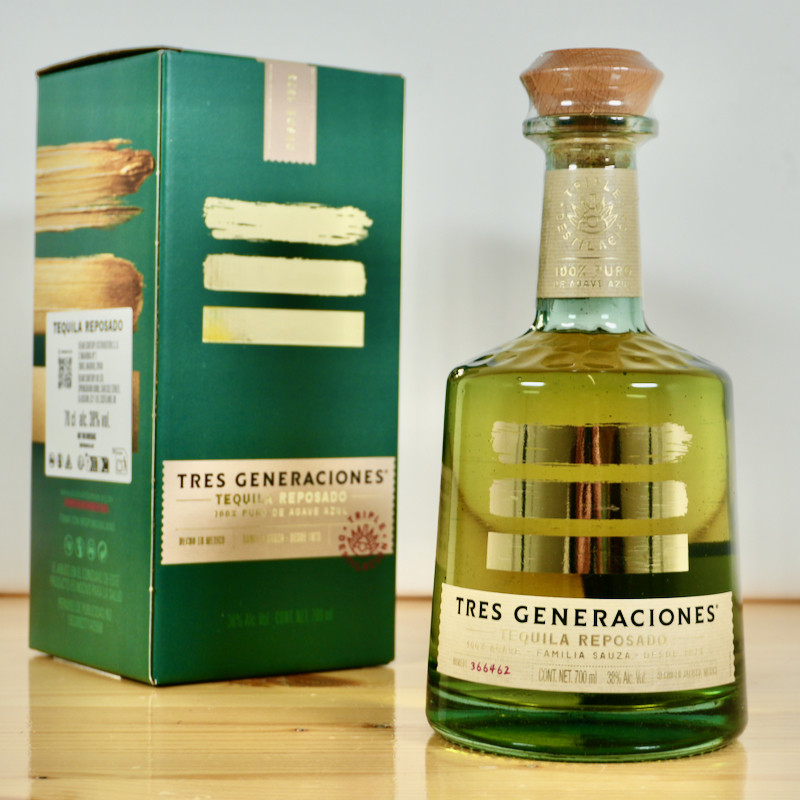 Tres Generaciones Familia Sauza Reposado Tequila, 70 cl, 38 % vol.