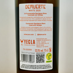 Demuerte White Yecla DO 2025 Weisswein, 75 cl, 12.5 % vol.