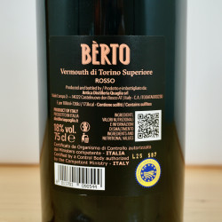 Berto Vermouth Superiore Rosso, 75 cl, 18 % vol.