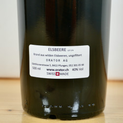 Orator Wilde Elsbeere Brand, 50 cl, 40 % vol.