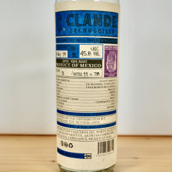 Clande Lechuguilla Lupe Lopez Lote 3 Destilado de Agave, 70 cl, 45.8 % vol.