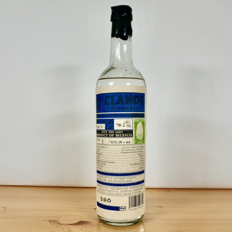 Clande Lechuguilla Tavi Torres Lote 5 Destilado de Agave, 70 cl, 48.1 % vol.