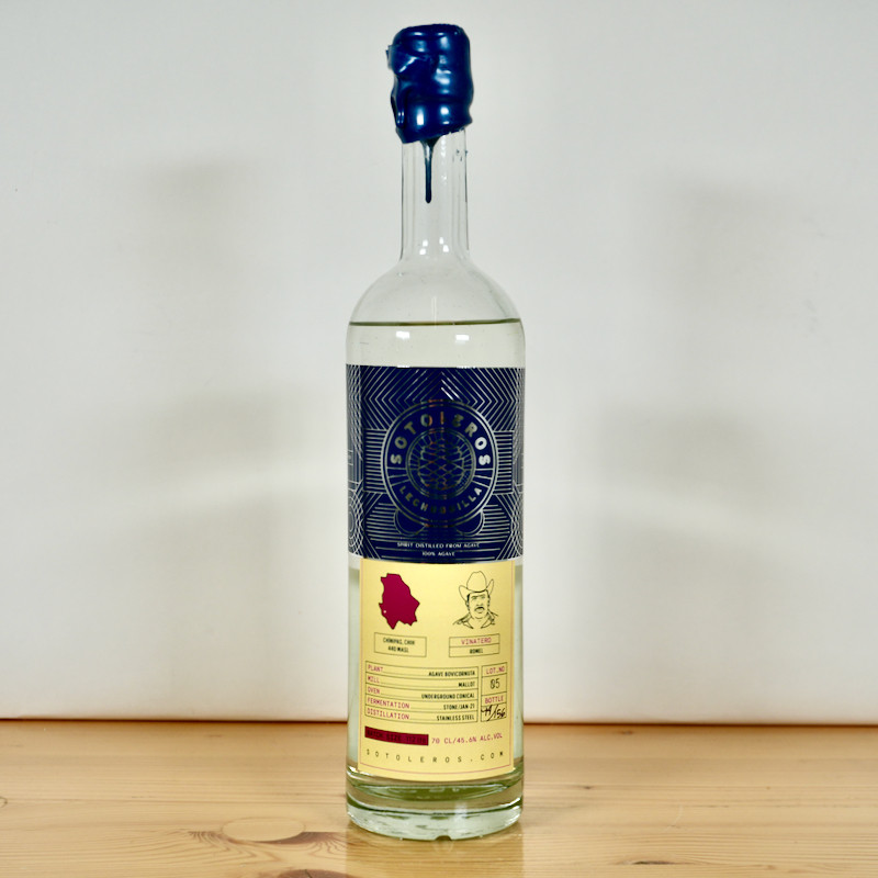 Sotoleros Lechuguilla Romel Lot 5 Destilado de Agave Bovicornuta, 70 cl, 45.6 % vol.