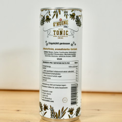 G’nuine Zero with Tonic, Ready to Drink Alkoholfrei (Gin‑Tonic-Alternative), 25 cl, 0,0 % vol.
