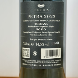 Petra Cuvée 2022 Toscana, Rotwein, 75 cl / 14.5 % vol.