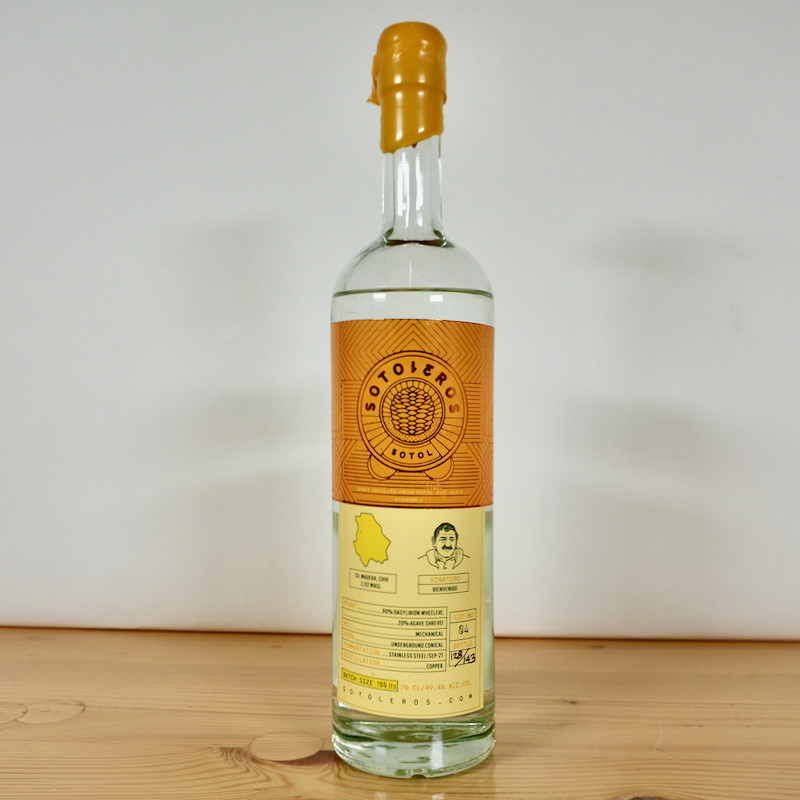 Sotoleros Bienvenido Lot 4 Ensamble Destilado de Agave y Sotol, 70 cl, 49.4 % vol.