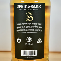 Springbank 5 Years 100 Proof Single Malt Whisky, 70 cl, 57.1 % vol.