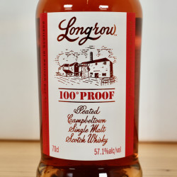 Longrow 100 Proof Single Malt Whiskey Batch No. 2 by Springbank, 70 cl, 57.1 % vol.