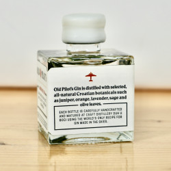 Old Pilot's London Dry Gin Miniatur, 5 cl, 45 % vol.
