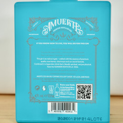 Amuerte Coca Leaf Gin Light Blue Edition, 70 cl, 43 % vol.