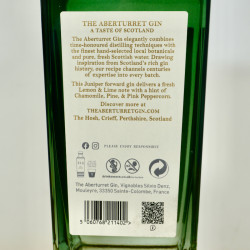 The Aberturret Gin London Dry, 70 cl, 45 % vol.