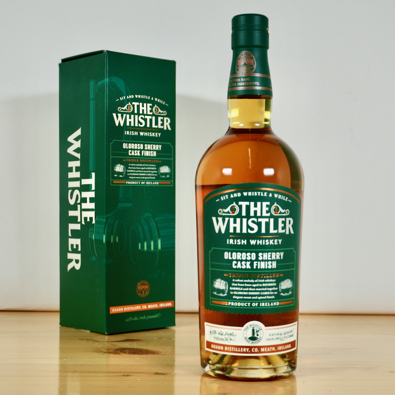 The Whistler Irish Oloroso Sherry Cask Finish Whiskey, 70 cl, 43 % vol.