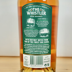 The Whistler Irish Oloroso Sherry Cask Finish Whiskey, 70 cl, 43 % vol.