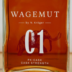 Wagemut PX Cask Barbados Cask Strength Edition 01 (Rum based Spirit), 70 cl, 58.7 % vol.