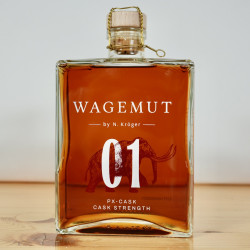Wagemut PX Cask Barbados Cask Strength Edition 01 (Rum based Spirit), 70 cl, 58.7 % vol.