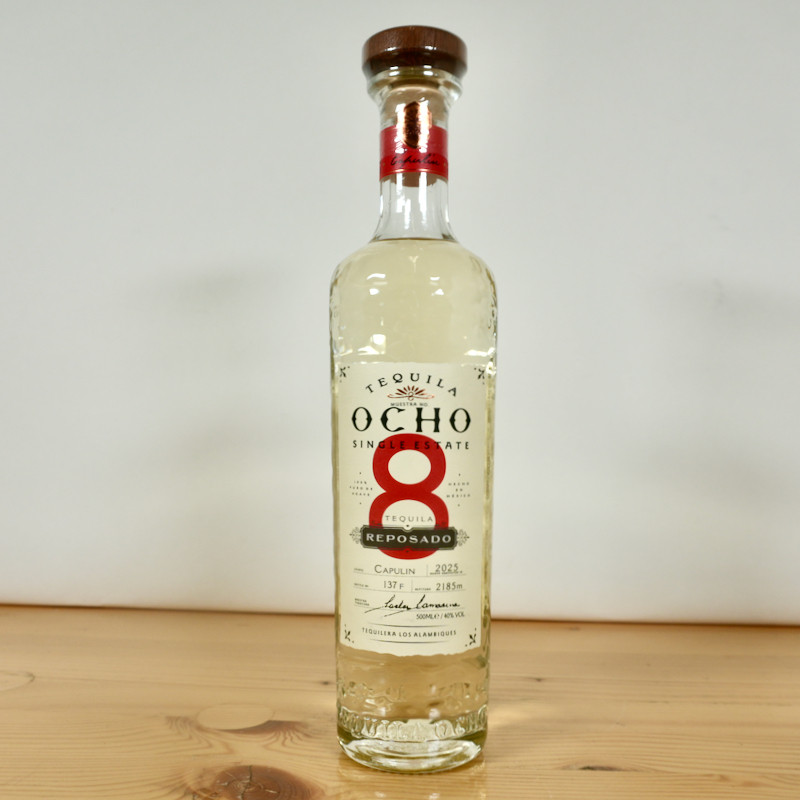 Ocho Reposado Capulin 2025 Tequila, 50 cl, 40 % vol.