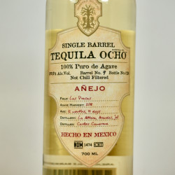 Ocho Anejo Single Barrel Las Presas 2018 Tequila, 70 cl, 52.5 % vol.