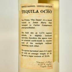 Ocho Anejo Single Barrel Las Presas 2018 Tequila, 70 cl, 52.5 % vol.