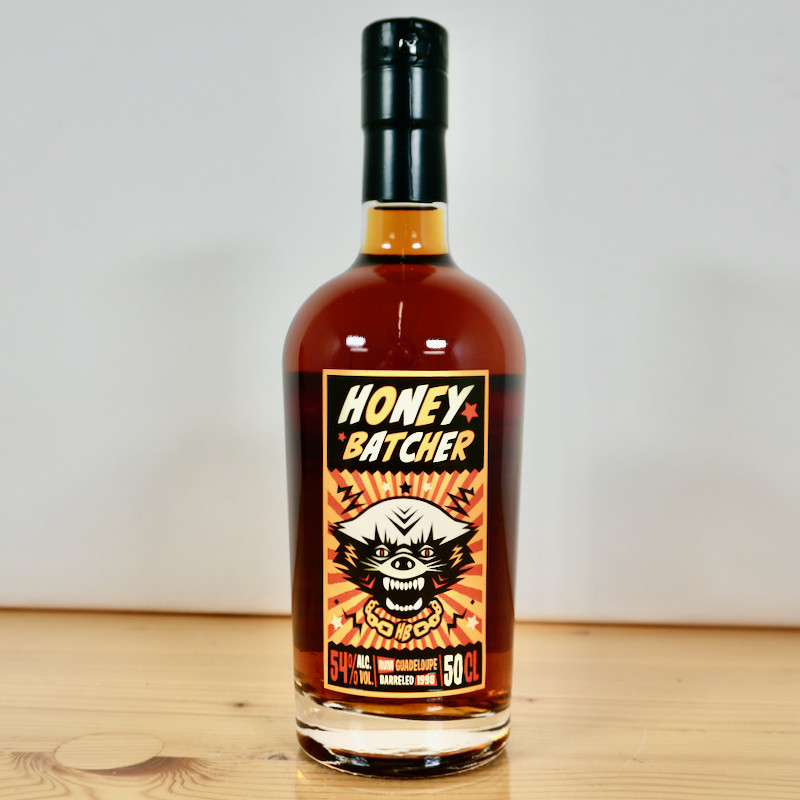 Honey Batcher Guadeloupe 1998 Rum, 50 cl, 54 % vol.