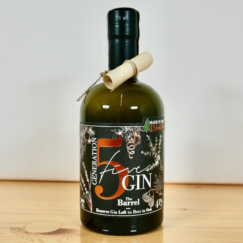 Generation 5 Gin THE BARREL Sherry Cask Batch No 29, 50 cl, 41 % vol.
