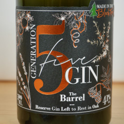 Generation 5 Gin THE BARREL Sherry Cask Batch No 29, 50 cl, 41 % vol.