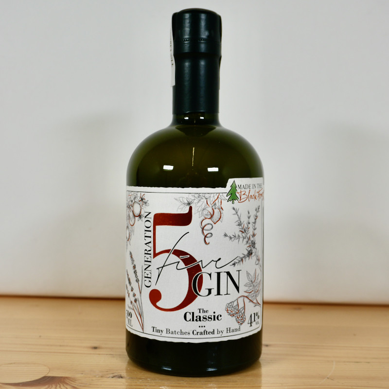 Generation 5 Gin THE CLASSIC, 50 cl, 41 % vol.